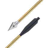 2026 12 boxed 6.25-inch blade arrow short arrow exchangeable arrow 17cm short arrow shooting competitive arrow | POPOTR