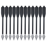 2025 12 boxed 6.25-inch blade arrow short arrow exchangeable arrow 17cm short arrow shooting competitive arrow | POPOTR