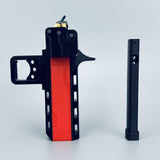 Slingshot Athlon Automatic Repeat Slingshot 3D Printed Shot Machine Automatic Bead Rapid Shot Slingshot Full Metal Slide