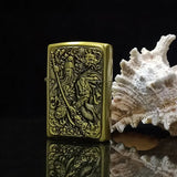 【-6¿】Lighters Smoking accessories Fire（NOGAS). Metal Jet Gas Cigar Cigarette Powerful Jet Flame Torch Lighte Pipe Lighter for Man Gift