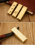 Personality and creativity retro pull open flame cigarette lighter pure copper kerosene lighter smoking accessories(No GAS)