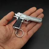 Neue 1:3   Pistole Miniatur Modell Keychain Voller Metall Shell Legierung Kann Nicht Schießen Junge BirthdayGift Großhandel