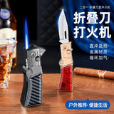 2026 Lighters Smoking accessories Fire Metal Jet Gas Cigar Cigarette Powerful Jet Flame Torch Lighte Pipe Lighter for Man Gift（NOGAS |  POPOTR™