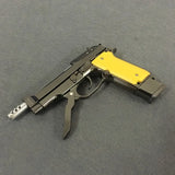 Neue 93R Pistole Pistole Miniatur Modell Keychain Voller Metall Shell Werfen Legierung Boy lieblings Geburtstag Geschenk