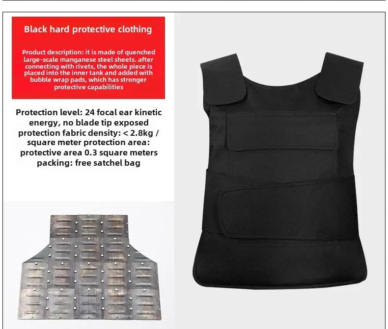 Stab vest, body armor, stab clothing, stab clothing, body armor, protective clothing, cut and cut defense, self-defense bullets.