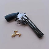 Neue 1: 2,05 Colt  357 Revolver Miniatur Gun Modell Volle Metall Shell Legierung Kann Nicht Schießen Junge Geburtstag Geschenke