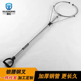 2026 Stainless steel restrained explosion-proof steel fork, fully automatic telescopic security equipment, self-defense, | POPOTR
