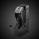 European and American pistol safe wall-mounted quick fingerprint opening key two-in-one function