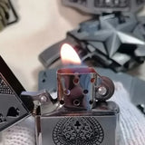 Men's metal belt structure kerosene lighter, customized small tool for smokers, Laguna and Ette accessories, fashionable gifts
