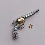 Neue  M1873 Revolver Gun Miniatur Modell Volle Weltkrieg II Retro Voller Metall Shell Legierung Kann Nicht Schießen Sammlung