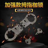 Thumb Lock Buckle Toe Lock Buckle SM/SP Bondage Handcuffs Adult Games Sex Toys For Couple Stainless Steel Erotic Products