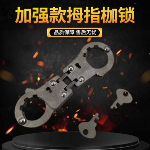 Thumb Lock Buckle Toe Lock Buckle SM/SP Bondage Handcuffs Adult Games Sex Toys For Couple Stainless Steel Erotic Products