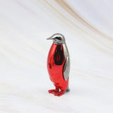 Creative plastic lighter with bright coating penguin open flames are lighter (NO GAS)