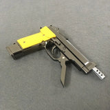 Neue 1: 2,05 93R  Pistole Miniatur Modell Keychain Voller Metall Shell Werfen Legierung Boy lieblings Geburtstag Geschenk