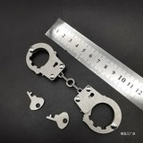 Key Chain Thumb Lock Buckle Toe Lock Buckle SM Bondage Handcuffs Adult Games Sex Toys For Couple Stainless Steel Erotic Products