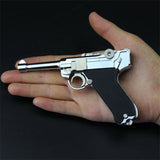 Neue  Pistole Pistole Miniatur Modell Keychain Voller Metall Legierung Boy lieblings Geburtstag Geschenk