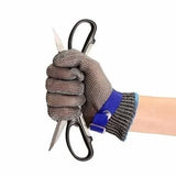 2025 Anti-cut Gloves Safety Cut Proof Stab Resistant Stainless Steel Wire Metal Mesh Kitchen Butcher Cut-Resistant Safety Gloves