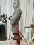Medieval European Armor Riveted Chainmail Long Sleeve Long Pendulum Chainmail Chainmail Wearable