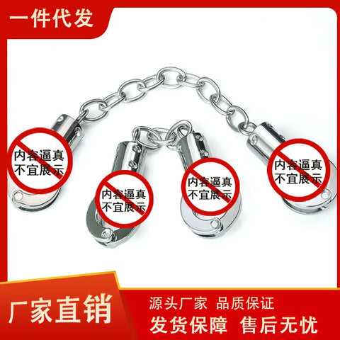 Hand Cuffs Thumb Lock Buckle Toe Lock Buckle SM Bondage Handcuffs Adult Games Sex Toys For Couple Cosplay Erotic Products
