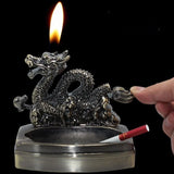 High Quality Creative Metal Lighter Ashtray Collection Ornaments Men's Gifts Smoking Accessories（NO GAS）