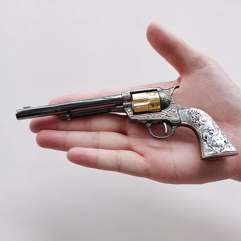 Neue  M1873 Revolver Gun Miniatur Modell Volle Weltkrieg II Retro Voller Metall Shell Legierung Kann Nicht Schießen Sammlung