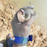 2025 Anti-cut Gloves Safety Cut Proof Stab Resistant Stainless Steel Wire Metal Mesh Kitchen Butcher Cut-Resistant Safety Gloves