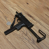 Neue M10 Maschinenpistole Pistole Miniatur Modell Keychain Voller Metall Shell Legierung Kann Nicht Schießen Geschenk