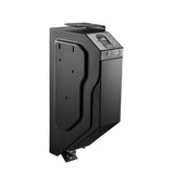 European and American pistol safe wall-mounted quick fingerprint opening key two-in-one function