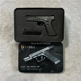 1:3 1: 2,05 pistole Pistole Miniatur Keychain Beretta Glock Colt Koffer Box
