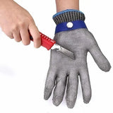 2025 Anti-cut Gloves Safety Cut Proof Stab Resistant Stainless Steel Wire Metal Mesh Kitchen Butcher Cut-Resistant Safety Gloves