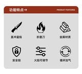 2026 Lighters Smoking accessories Fire Metal Jet Gas Cigar Cigarette Powerful Jet Flame Torch Lighte Pipe Lighter for Man Gift（NOGAS |  POPOTR™