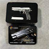 1:3 1: 2,05 pistole Pistole Miniatur Keychain Beretta Glock Colt Koffer Box