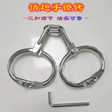 Hand Cuffs Thumb Lock Buckle Toe Lock Buckle SM Bondage Handcuffs Adult Games Sex Toys For Couple Cosplay Erotic Products