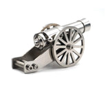 Miniature Napoleon Cannon Metal Naval Desktop Model Artillery Kit for Collection Projectile Can Be Fired Advanced toys（2 Size Stainless Steel ）