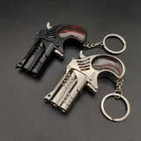10PCS Neue Mini 6 Haar Legierung Gummiband PistoleModell Miniatur Dekoration Spielzeug Junge Lieblings Geburtstag geschenk Retro