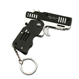 10PCS  Neue Hohe  Voll Metall Miniatur Modell Pistole Pistole Keychain Faltbare Anhänger  Geburtstag Geschenk Spielzeug Junge