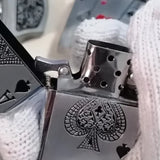 Men's metal belt structure kerosene lighter, customized small tool for smokers, Laguna and Ette accessories, fashionable gifts