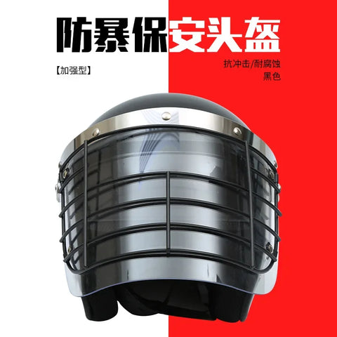 Riot Helmets Tactical Riot Helmets Security Masks Security Duty Cycling Self Defense