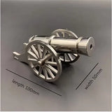 Miniature Napoleon Cannon Metal Naval Desktop Model Artillery Kit for Collection Projectile Can Be Fired Advanced toys