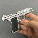 Neue 1: 2,05  Pistole Miniatur Modell Keychain Voller Metall Shell Legierung Kann Nicht Schießen Junge Geburtstag Geschenk