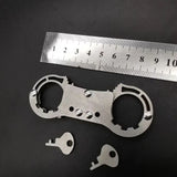 Thumb Lock Buckle Toe Lock Buckle SM Bondage Handcuffs Adult Games Sex Toys For Couple Cosplay Stainless Steel Erotic Products