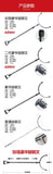 Security defense steel fork, riot security luxury steel fork Factory riot-proof Explosion-proof