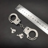 Key Chain Thumb Lock Buckle Toe Lock Buckle SM Bondage Handcuffs Adult Games Sex Toys For Couple Stainless Steel Erotic Products