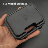 1:3 1: 2,05 pistole Pistole Miniatur Keychain Beretta Glock Colt Koffer Box