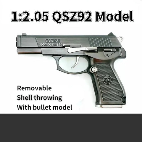 Neue 1: 2,05 QSZ92 Pistole Miniatur Modell Keychain Voller Metall Shell Legierung Kann Nicht Schießen  boy gift
