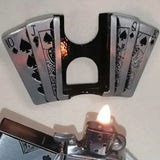 Men's metal belt structure kerosene lighter, customized small tool for smokers, Laguna and Ette accessories, fashionable gifts
