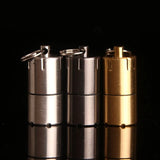 Key Chain Waterproof Camping Outdoor Survival Adventure Tools Kerosene Lighter Fishing Hiking Tools Mini Lighter