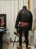 Medieval European Armor Riveted Chainmail Long Sleeve Long Pendulum Chainmail Chainmail Wearable