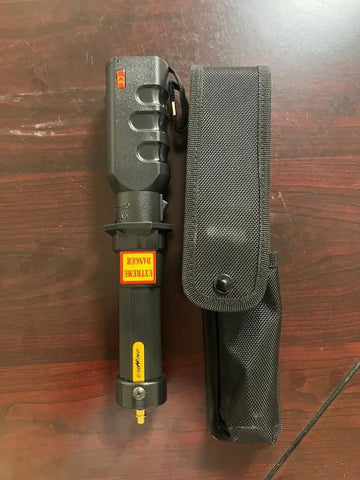 2025 High Voltage Stun Gun Tactical Flashlight Stun Gun Volts Stun Rob Self-defense Weapons For Women  Survival Camp | POPOTR™