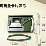 3D printing foldable card slingshot upgraded version with magazine Internet celebrity stall popular outdoor toys